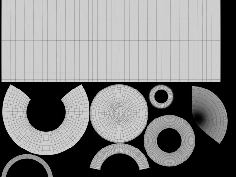 様式化されたケチャップボトル 3Dモデル