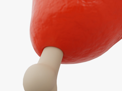 Stylized Meat Cut 3D 模型