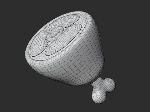 Stylized Meat Cut 3D 模型