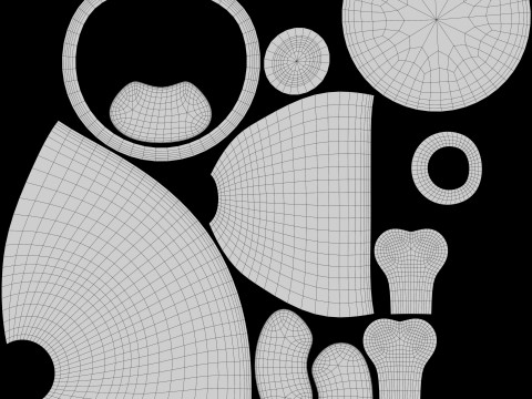 Stylized Meat Cut 3D 模型
