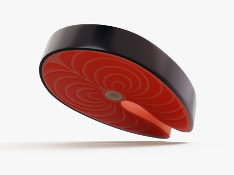 Stylized Salmon Steak 3D 模型