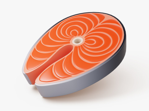 Stylized Common Food Pack Modello 3D
