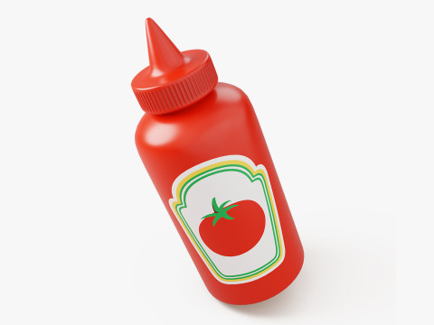 Stylized Common Food Pack Modello 3D