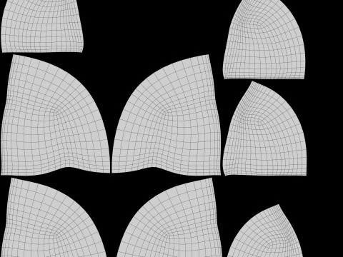 Pagnotta Di Pane Quadrato Morbido Modello 3D