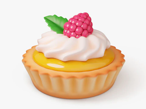Sweet Dessert Pack 3D Model
