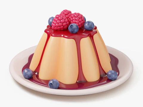 Sweet Dessert Pack 3D Model