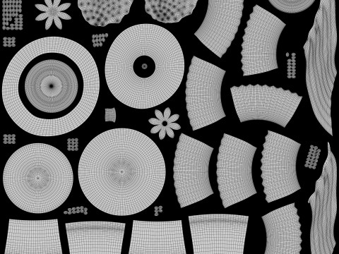 स्ट्रॉबेरी चॉकलेट कपकेक 3D मॉडल