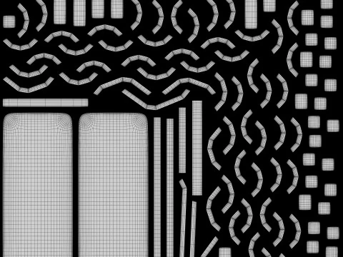 Компьютерная клавиатура 3D Модель