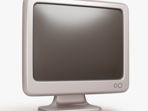 Computer Monitor Model 3D