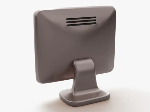 Computer Monitor 3D Model