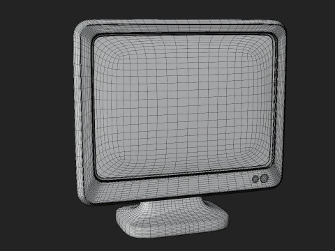 Computer Monitor 3D Model