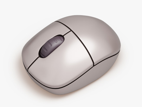 Computer Mouse Model 3D