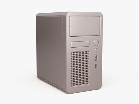Computer Tower 3D Modell
