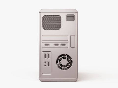Computer Tower 3D Модель
