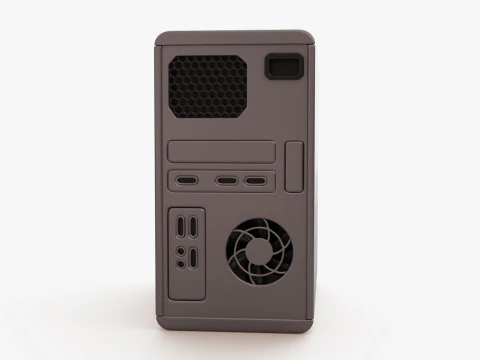 Computertoren 3D Model