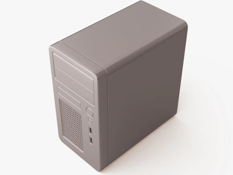 Computertoren 3D Model