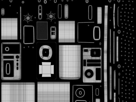 Computertoren 3D Model