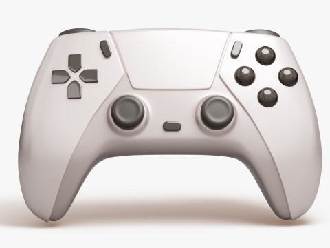 Game Controller 3D Modell