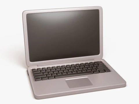 Laptop Computer 3D Model