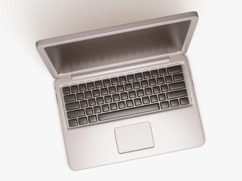 Laptop Computer 3D Model