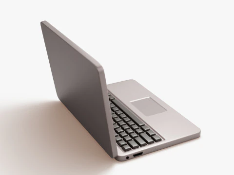 Laptop Computer 3D Model
