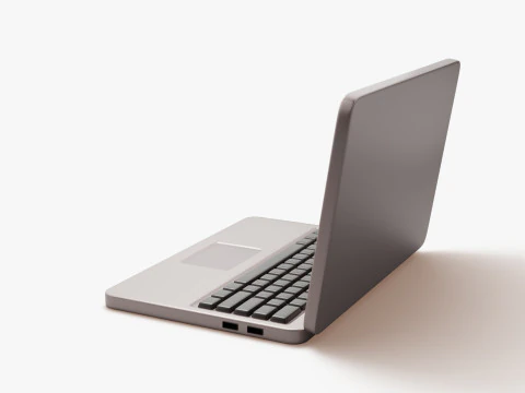 Laptop Computer 3D Model