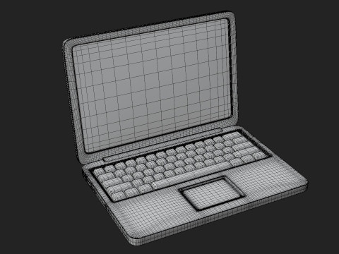 Laptop Computer 3D 模型