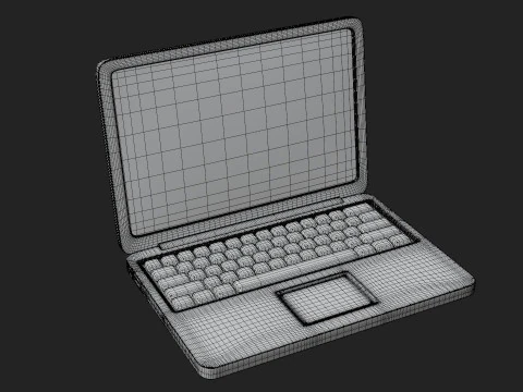 Laptop Computer 3D Model
