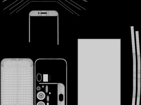 Smartphone Device 3Dモデル
