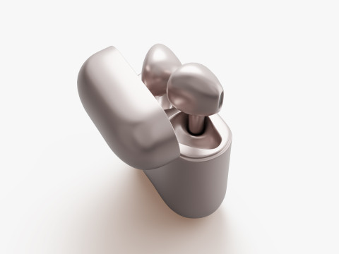 Wireless Earbuds 3D 모델
