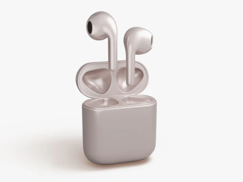 Auricolari senza fili Modello 3D