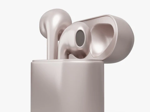 Auricolari senza fili Modello 3D