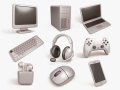 Digital Gadget Set 3D 모델