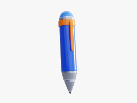 Ballpoint Pen Modello 3D