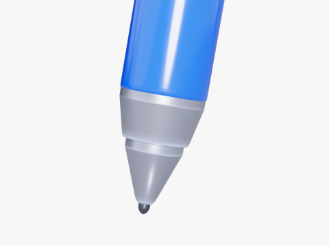 Ballpoint Pen Modello 3D