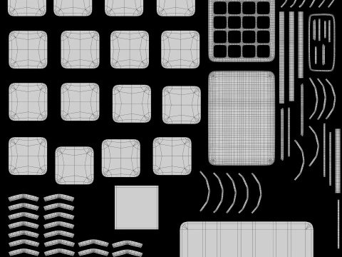 Digital Calculator 3D Model