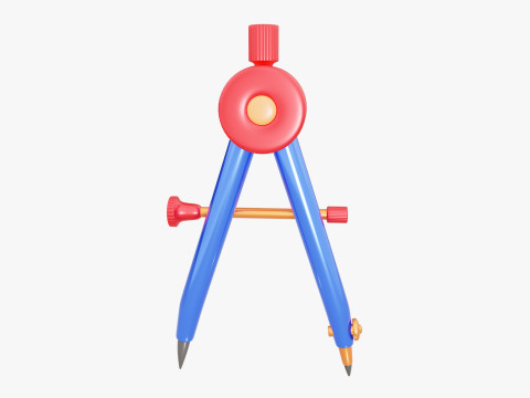 Drawing Compass Modèle 3D