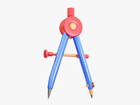 Drawing Compass 3D 模型