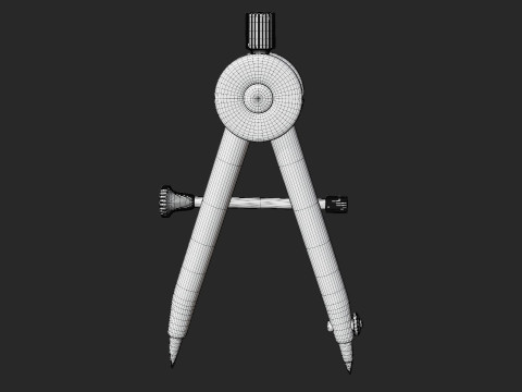 Drawing Compass 3D 模型