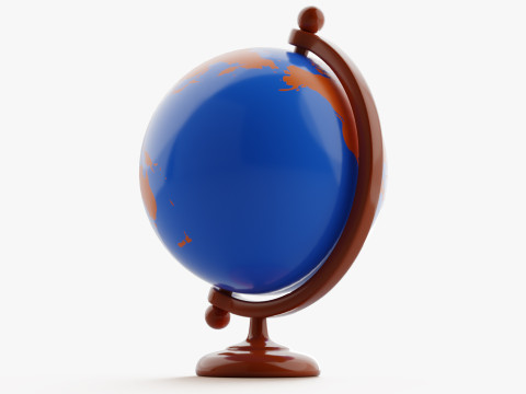 World Globe 3Dモデル