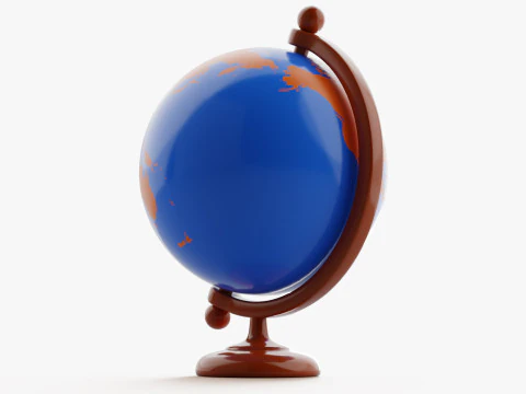 World Globe 3D Model