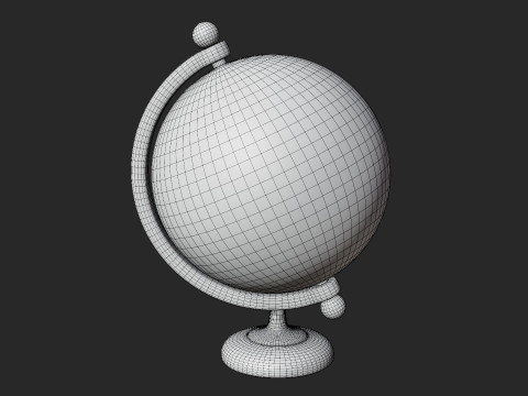 World Globe 3Dモデル