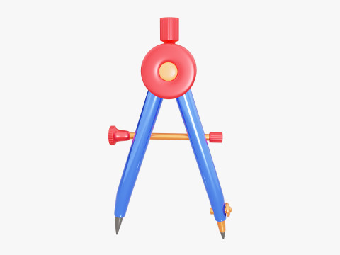 School Supplies Pack 3D मॉडल