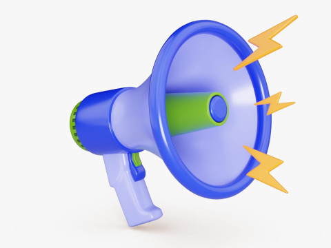 Discount Megaphone 3D 模型