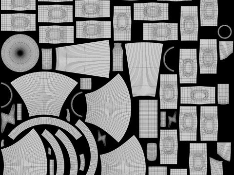 割引メガホン 3Dモデル