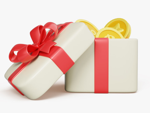 Gift Reward Box 3D Модель