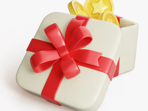 Gift Reward Box 3D Model