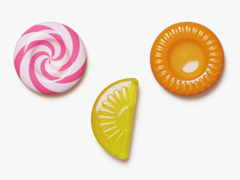 Caramel Candy Set Modèle 3D