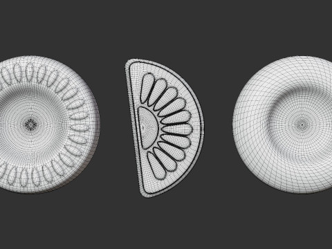 Caramel Candy Set 3D 模型