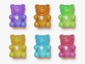 Gummy Bear Set Model 3D